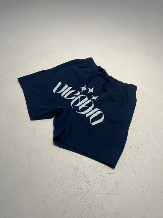 Constellation Shorts in Navy Blue