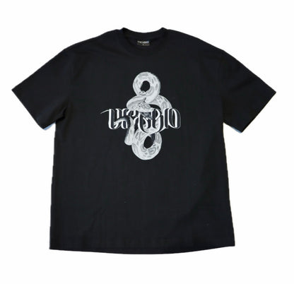 Year of the Snake Tee in Obsidian