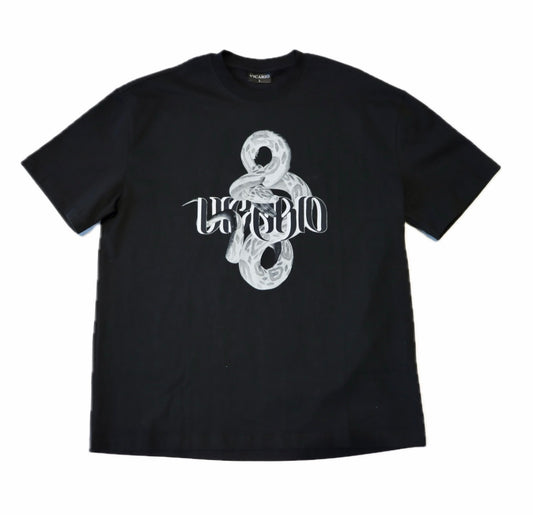 Year of the Snake Tee in Obsidian