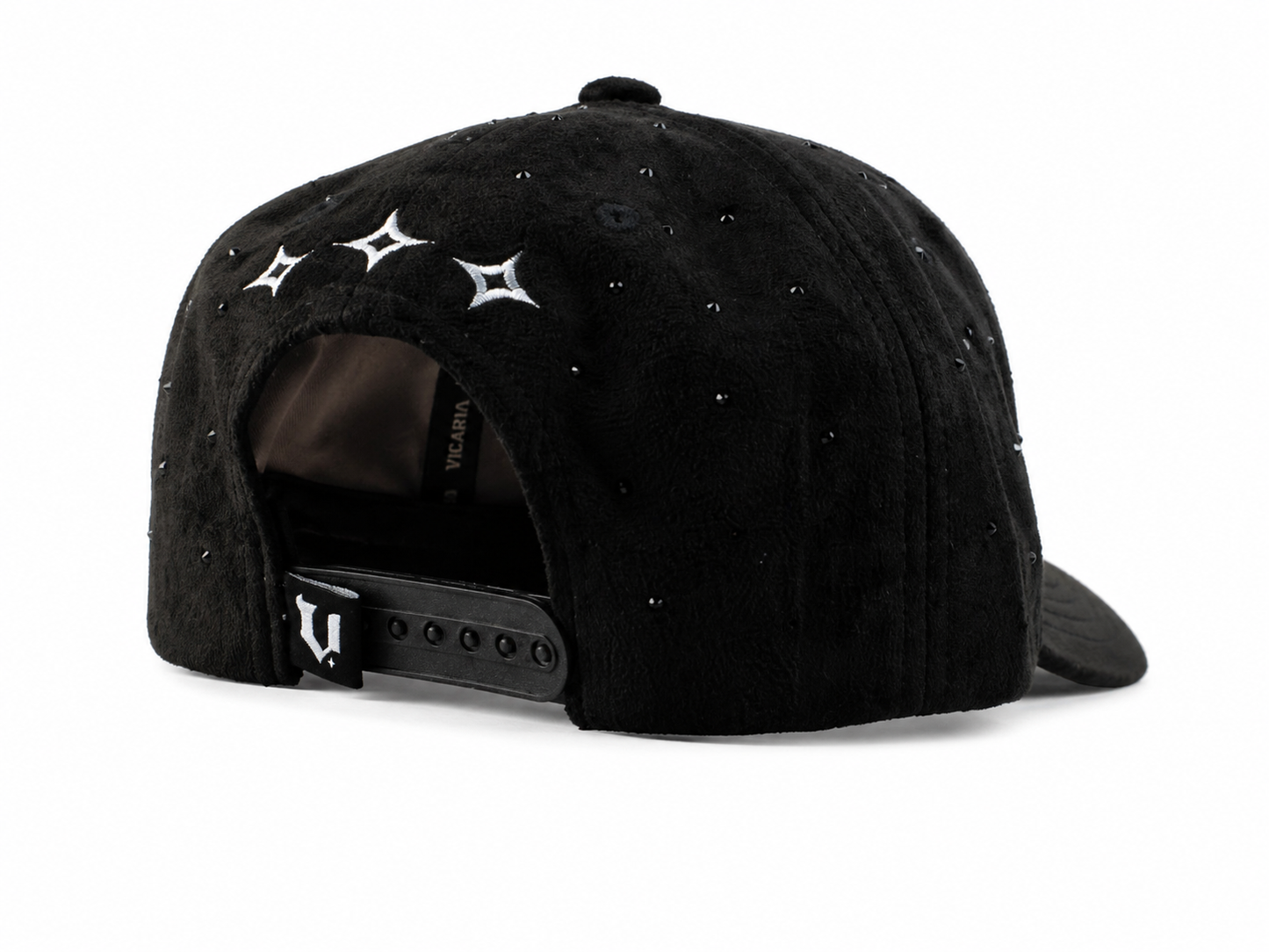 Black Rhinestone Hat