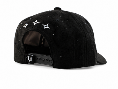 Black Rhinestone Hat