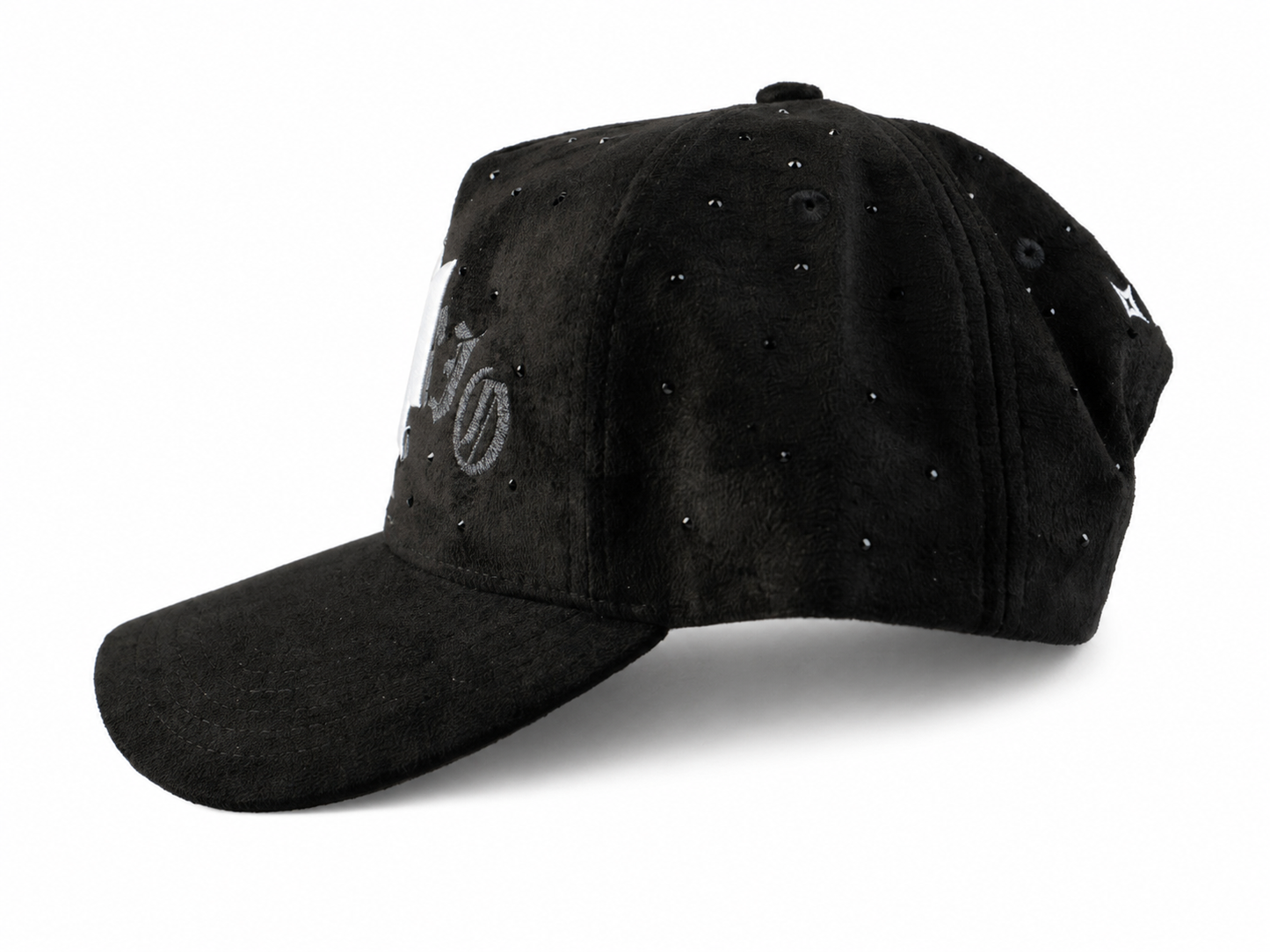 Black Rhinestone Hat