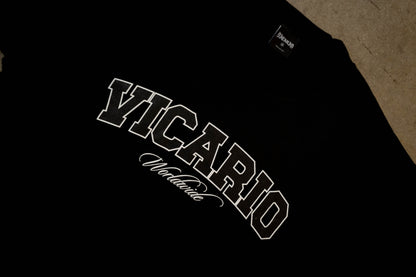 Collegiate Tee in Black