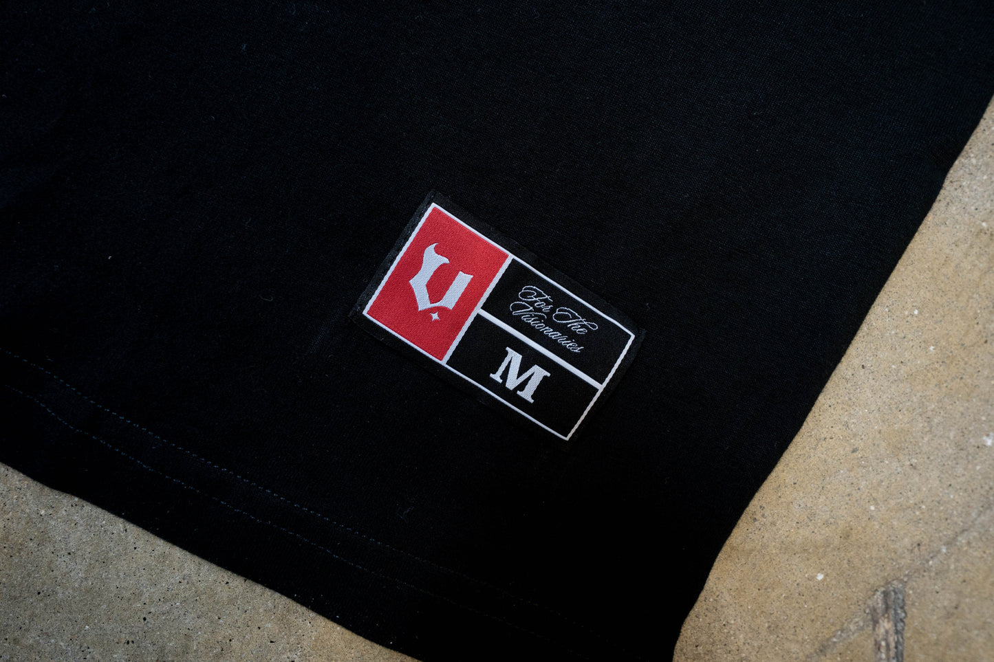 Collegiate Tee in Black