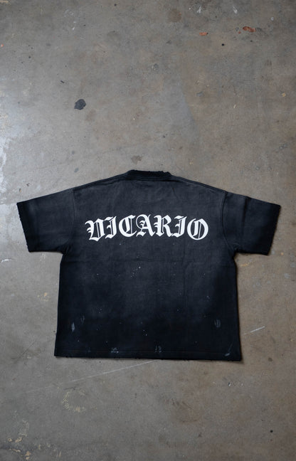 HEAVILY DISTRESSED TEE