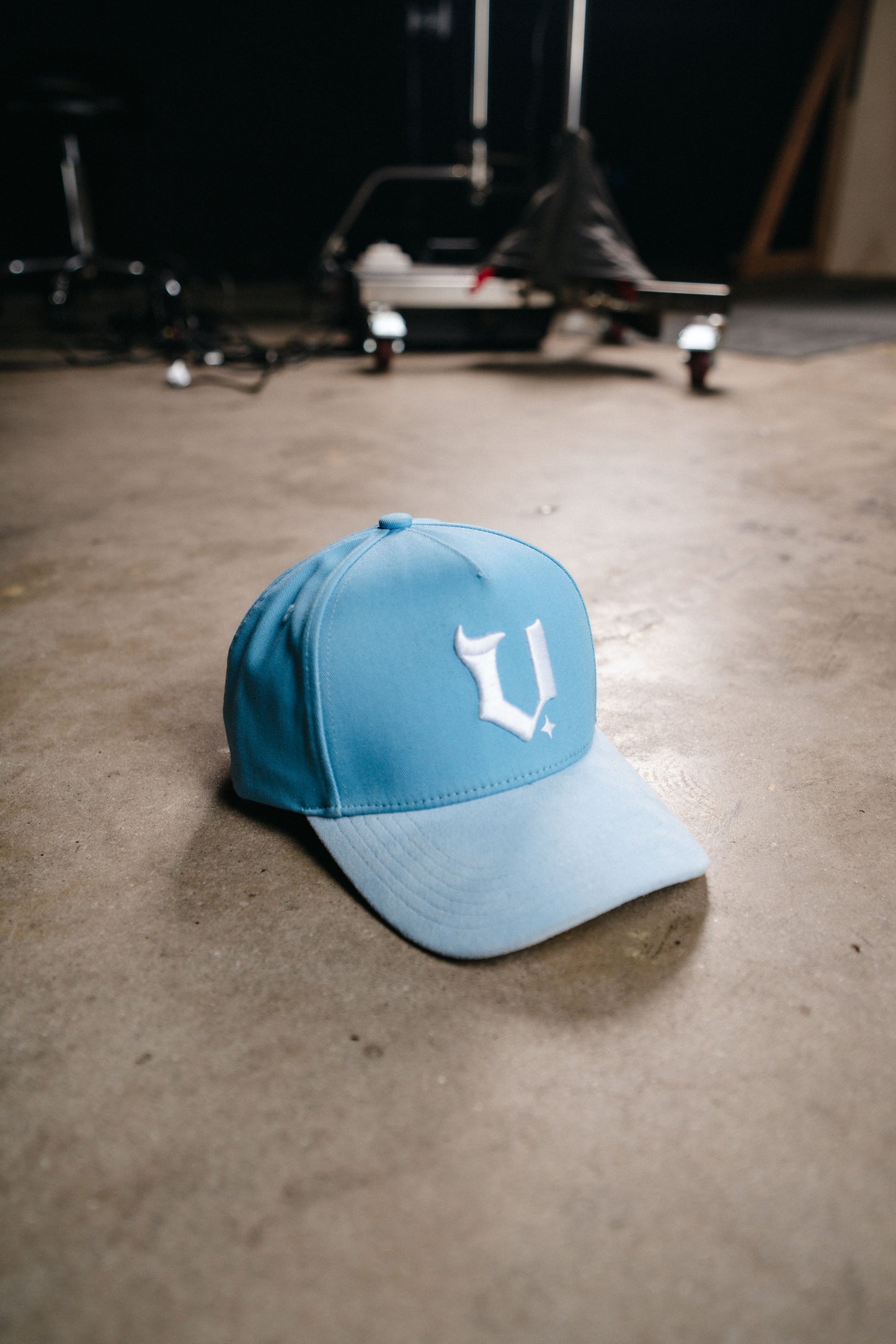 Logo Hat in Baby Blue