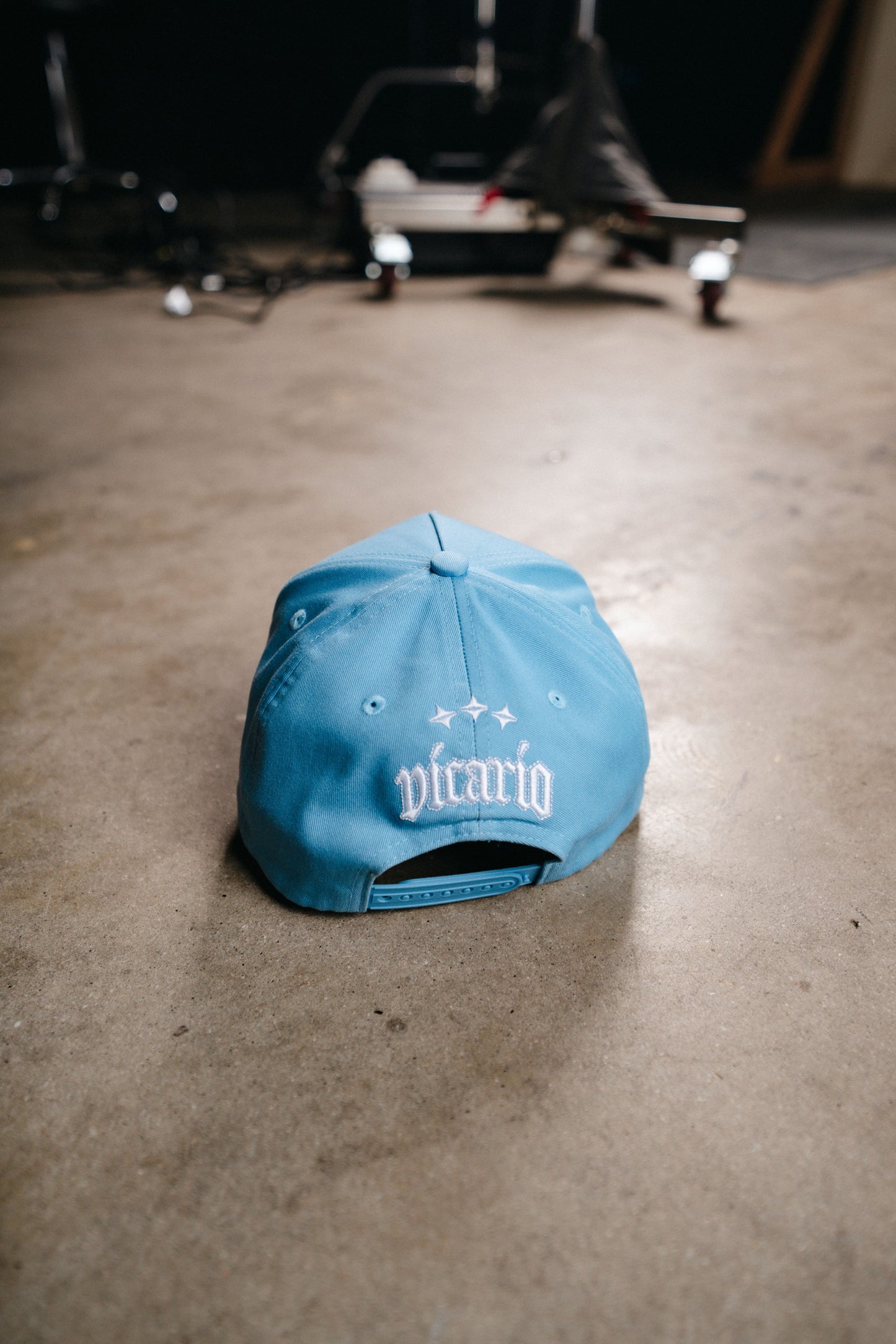 Logo Hat in Baby Blue
