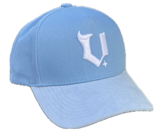 Logo Hat in Baby Blue