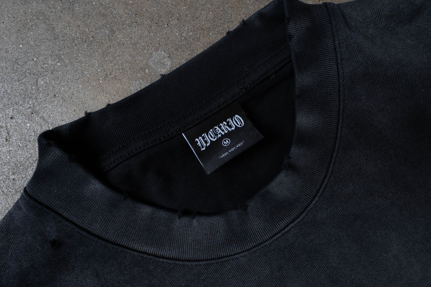 HEAVILY DISTRESSED TEE